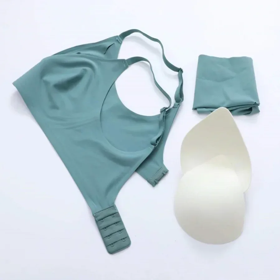 Sleep Bra Bralette - Sutiãs sem costura de látex e