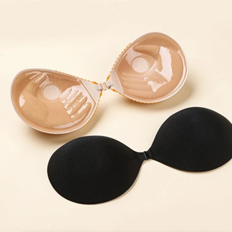 Sutiã adesivo de silicone com  - Push Up Bra Silicone avaliação e preço