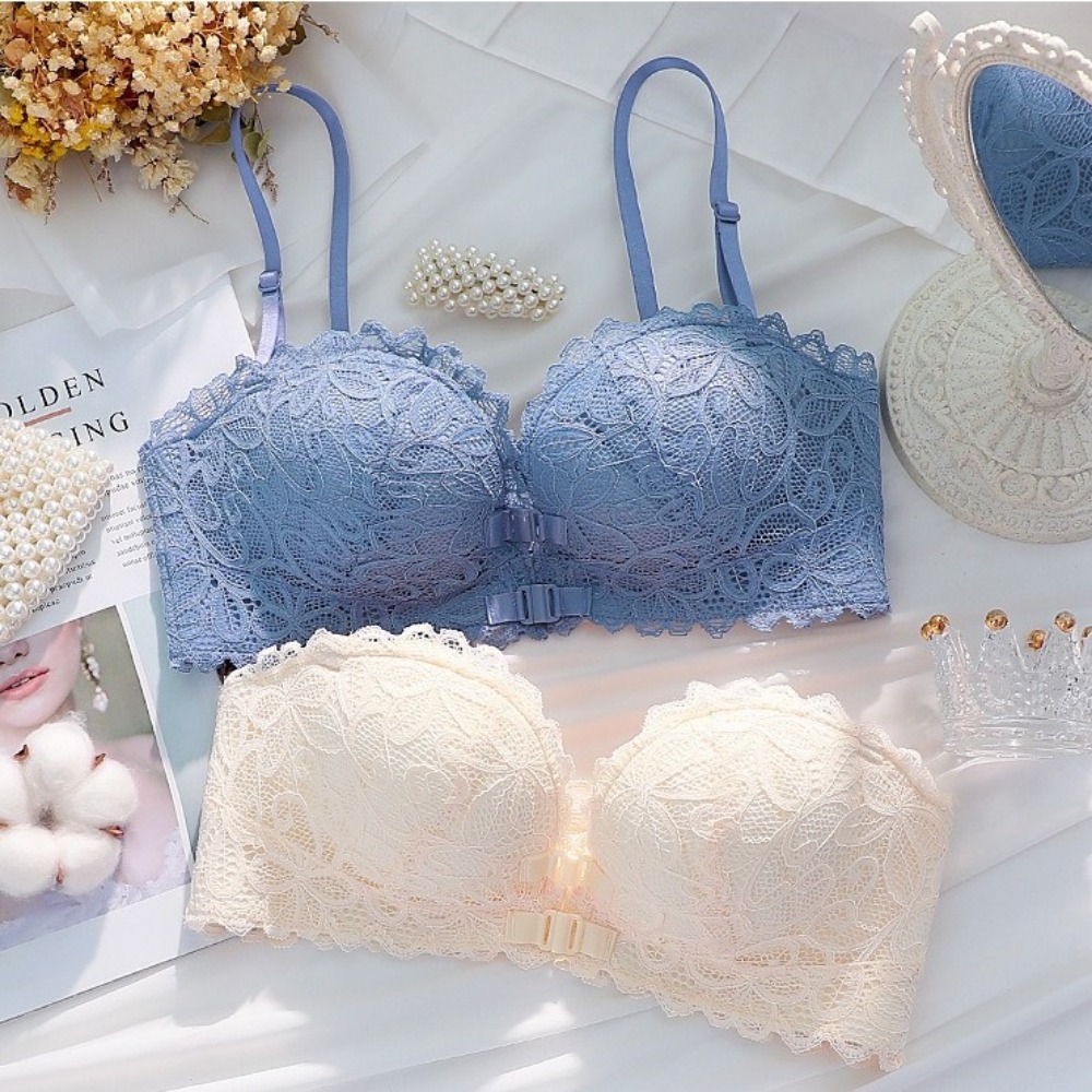 Sutiã de Renda com Decote V Pr - Wirefree Bra Comfort avaliação e preço