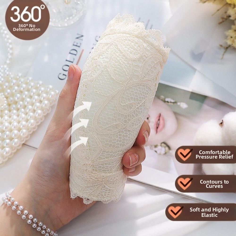 Sutiã de Renda com Decote V Pr - Wirefree Bra Comfort avaliação e preço